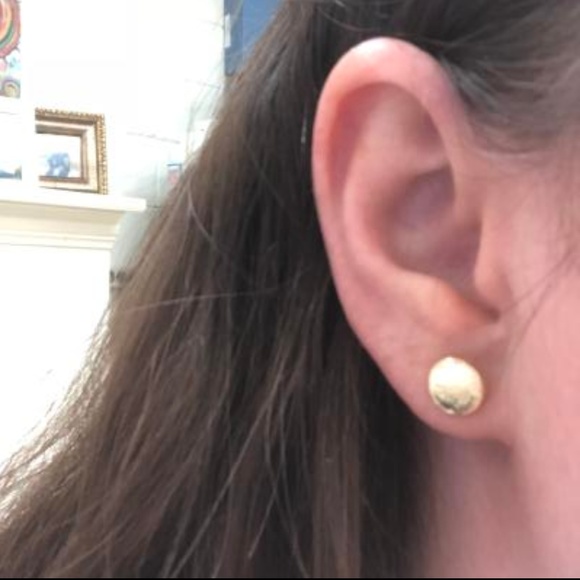 Four Color Round Stud Earring Set 4Pair - Picture 7 of 8